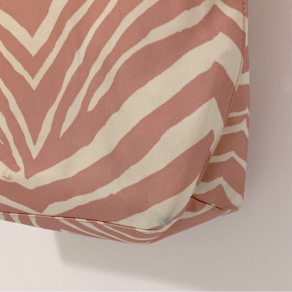 Coach Pink Zebra Print Tote - Picture 11 of 12